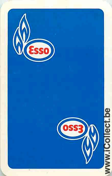Single Swap Playing Cards Motor Oil Esso (PS05-58A)